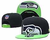 Seahawks Team Logo Black Adjustable Hat GS,baseball caps,new era cap wholesale,wholesale hats